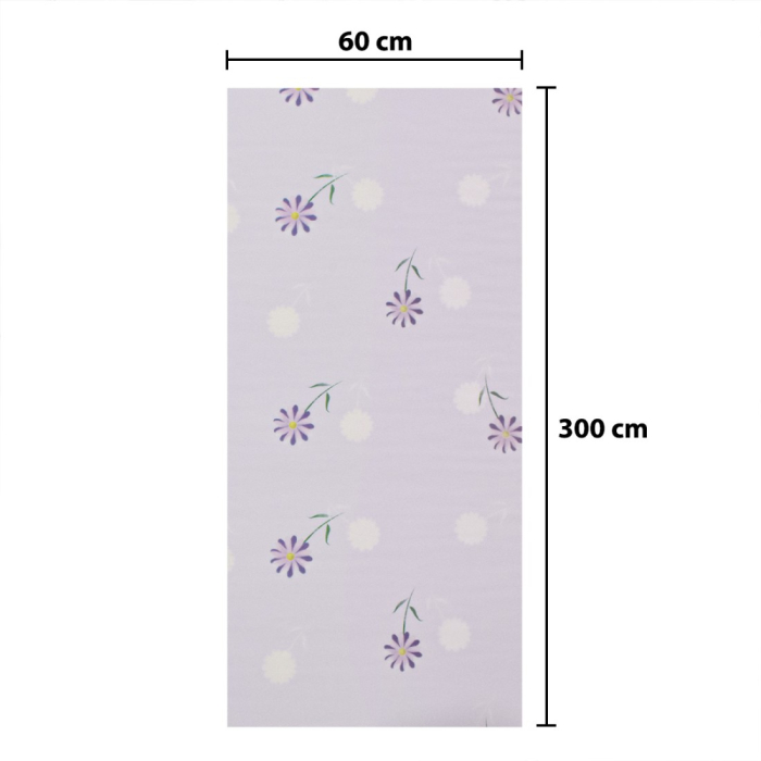 Rola panou autoadeziv, Naimeed D5688, design modern, 2mm grosime, 60x300cm, Mov [3]