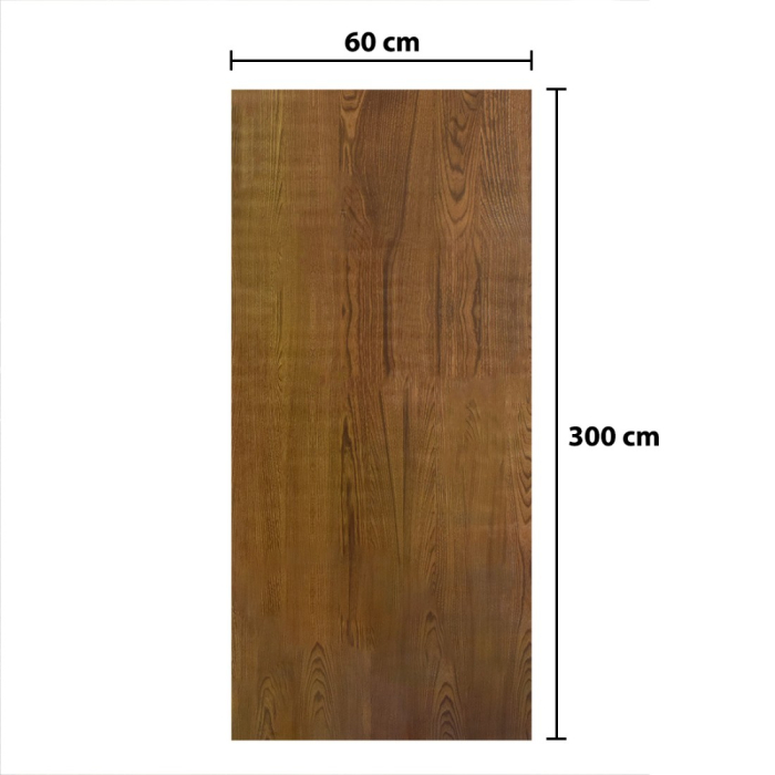 Rola panou autoadeziv, Naimeed D5690, design modern, 2mm grosime, 60x300cm, Maro [3]