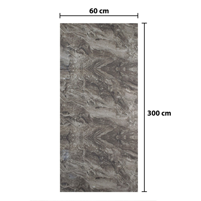 Rola panou autoadeziv, Naimeed D5698, design modern, 2mm grosime, 60x300cm, Gri [3]