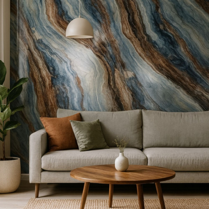 Rola panou autoadeziv, Naimeed D7378, design modern, 2.5mm grosime, 120x280cm, Multicolor [3]
