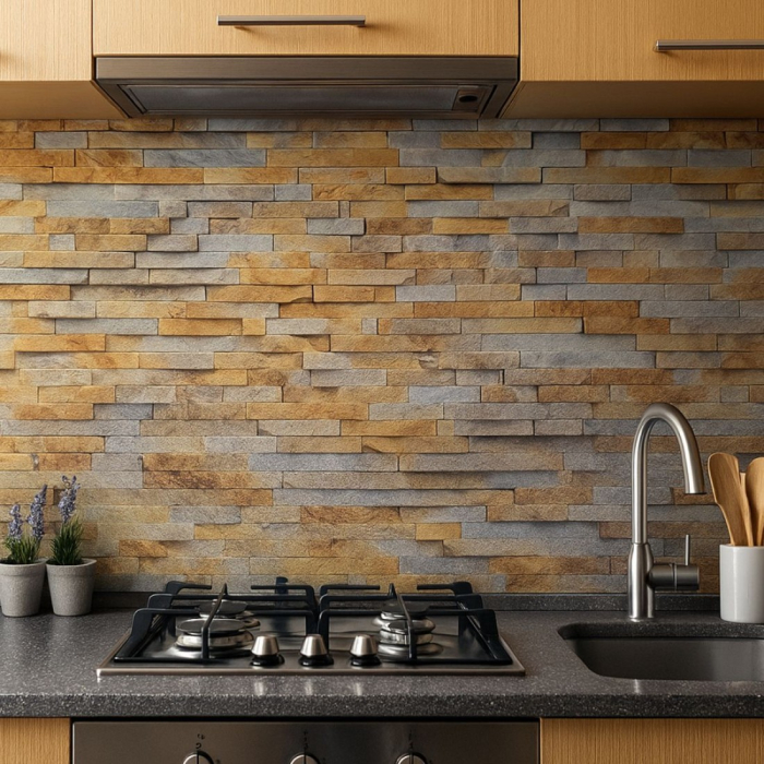 Rola panou autoadeziv, Naimeed D7380, design modern, 2.5mm grosime, 120x280cm, Maro [3]