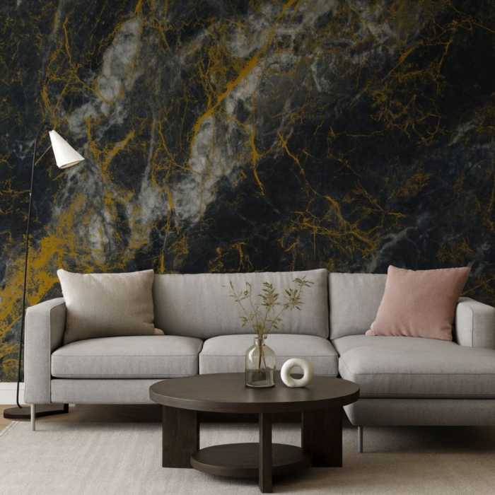 Rola panou autoadeziv, Naimeed D7387, design modern, 2.5mm grosime, 120x280cm, Negru [3]
