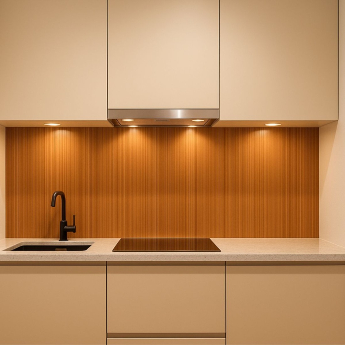 Rola panou autoadeziv, PVC premium, Naimeed D7422, textura usor in relief, cu aspect lemnos, 2.5mm grosime, 120x280cm, Maro [3]