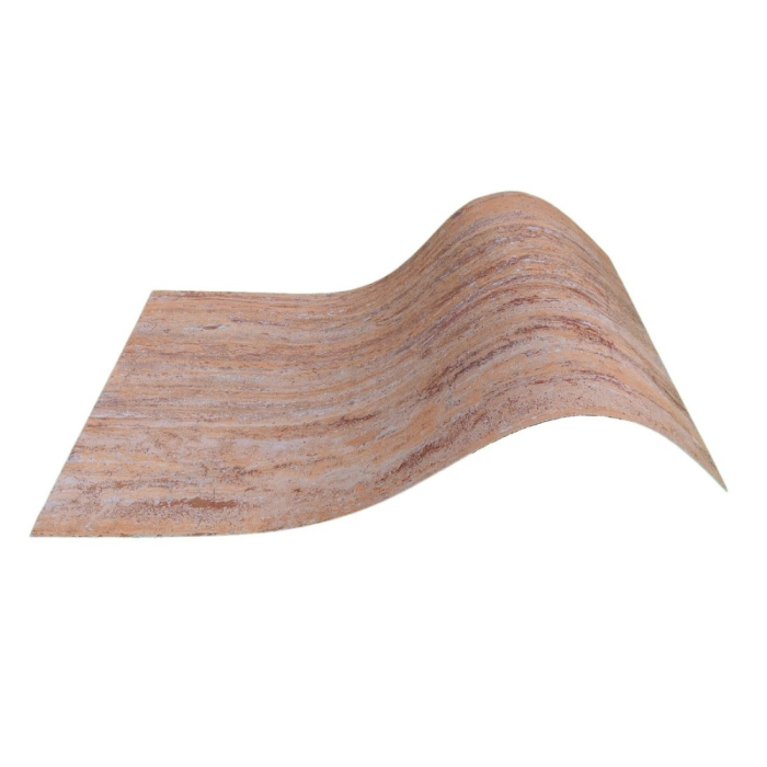 Set 16 panouri decorative din praf de piatra, Naimeed D7309, ignifuge, strat protector ceramic, rezistente la razele UV, 120x60x0.2 cm, bej ruginiu [5]