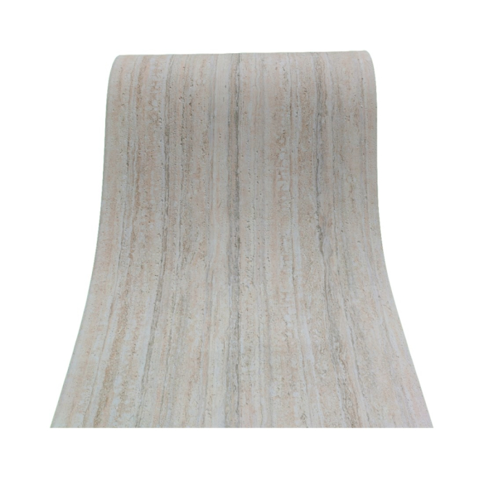 Set 16 panouri decorative din praf de piatra, Naimeed D7310, ignifuge, strat protector ceramic, rezistente la razele UV, 120x60x0.2 cm, alb bejuit [5]