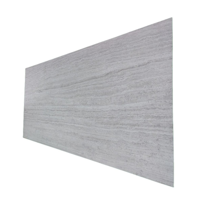 Set 16 panouri decorative din praf de piatra, Naimeed D7314, ignifuge, strat protector ceramic, rezistente la razele UV, 120x60x0.2 cm, cenusiu [4]
