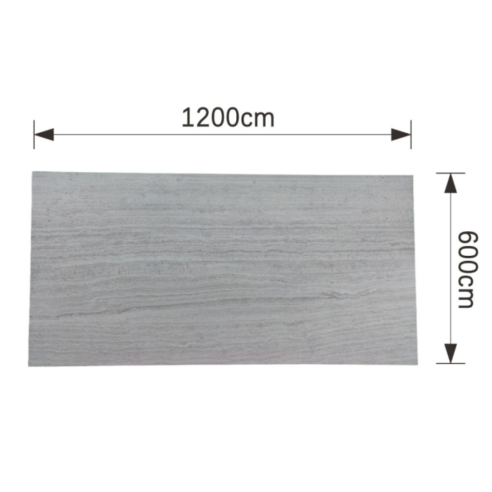 Set 16 panouri decorative din praf de piatra, Naimeed D7314, ignifuge, strat protector ceramic, rezistente la razele UV, 120x60x0.2 cm, cenusiu [3]
