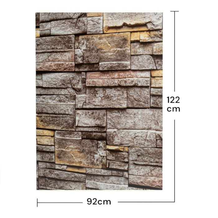 Set 3 panouri Highlight UV, Naimeed D6522, ultrarezistent, flexibil, ignifug, 122x92cm, 2.8mm grosime, tehnologie moderna, rezistent la umezeala [6]