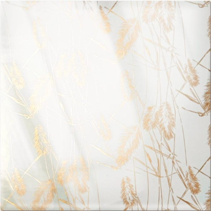 Set 6 panouri decorative autoadezive cu folie de aluminiu, efect marmura,  suprafata acoperita 1.08 m², Naimeed D7109, 60x30 cm, Alb [4]