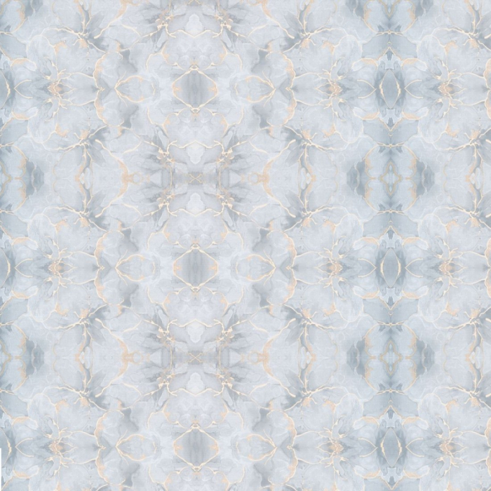 Set 6 panouri decorative autoadezive cu folie de aluminiu, efect marmura,  suprafata acoperita 1.08 m², Naimeed D7111, 60x30 cm, Gri [5]