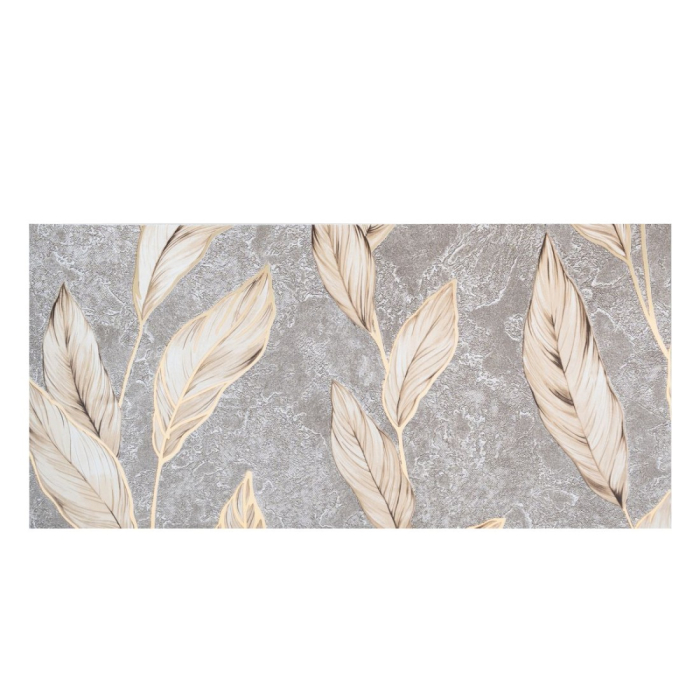 Set 6 panouri decorative autoadezive cu folie de aluminiu, efect marmura, suprafata acoperita 1.08 m², Naimeed D7114, 60x30 cm, Gri [2]