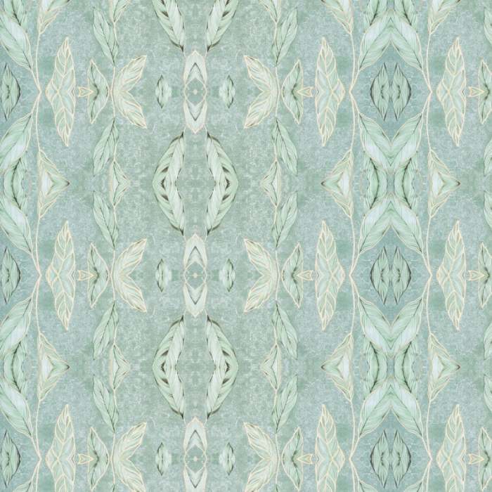Set 6 panouri decorative autoadezive cu folie de aluminiu, efect marmura, suprafata acoperita 1.08 m², Naimeed D7115, 60x30 cm, Verde [5]