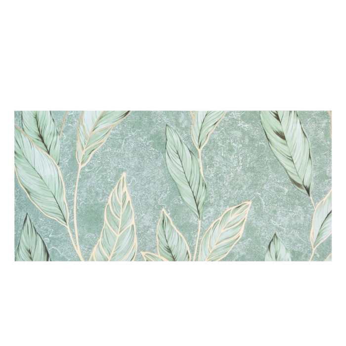 Set 6 panouri decorative autoadezive cu folie de aluminiu, efect marmura, suprafata acoperita 1.08 m², Naimeed D7115, 60x30 cm, Verde [2]