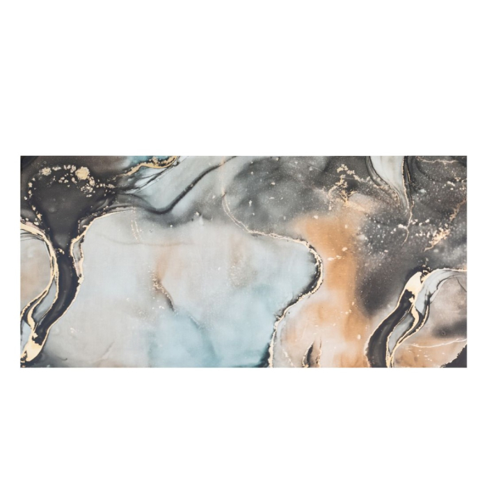 Set 6 panouri decorative autoadezive cu folie de aluminiu, efect marmura,  suprafata acoperita 1.08 m², Naimeed D7116, 60x30 cm, Multicolor [2]