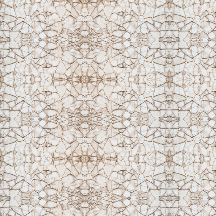 Set 6 panouri decorative autoadezive cu folie de aluminiu, efect marmura,  suprafata acoperita 1.08 m², Naimeed D7120, 60x30 cm, Bej [5]
