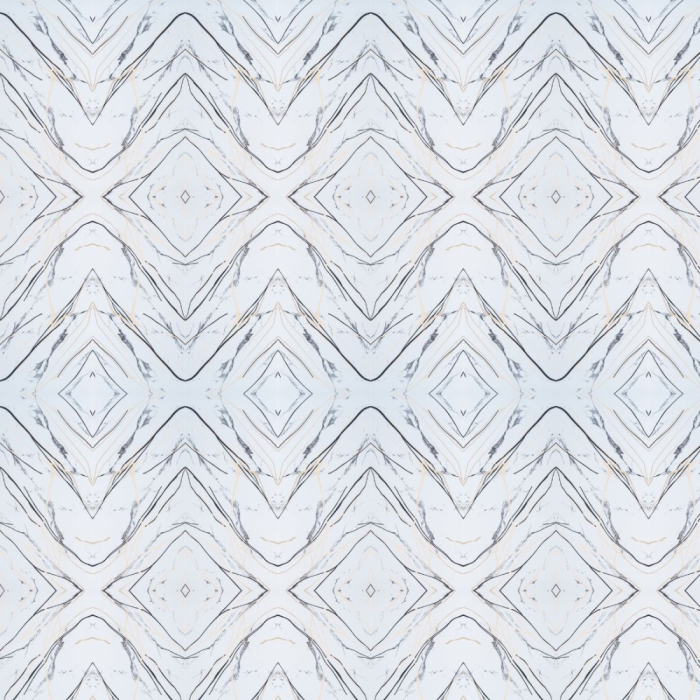 Set 6 panouri decorative autoadezive cu folie de aluminiu, efect marmura, suprafata acoperita 1.08 m², Naimeed D7123, 60x30 cm, Gri deschis [5]