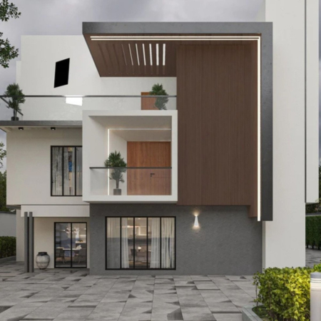 Lambriu riflaj WPC, reliefat, pentru exterior, montaj rapid, rezistenta ridicata, Naimeed D7494, 2800 x 220 x 26 mm, Stejar gri [4]