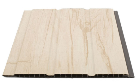 Lambriuri PVC - Lambriu PVC cu canale, Buker F303, lambriu infoliat, Pin, 20 cm / 8 mm, 4 m, 8 m2/pachet