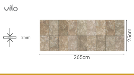 Lambriu decorativ PVC Vilo Motivo [2]