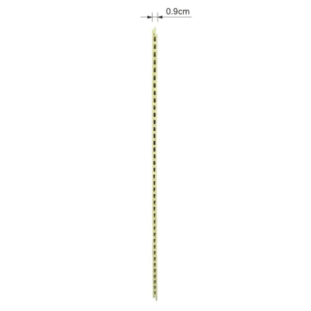 Panou decorativ riflaj WPC, Naimeed D7555, sistem de imbinare straight, aspect rafinat si montaj usor, 260x61.1x0.9cm, gri [3]
