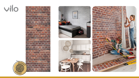 Lambriu decorativ PVC Vilo Motivo [1]