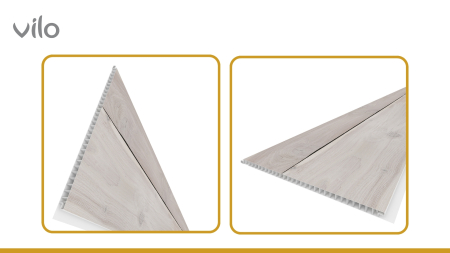 Lambriu PVC Vilo Motivo, Lemn Maro Nucșoară [6]