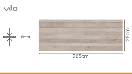 Lambriu PVC Vilo Motivo, Lemn Maro Nucșoară [2]