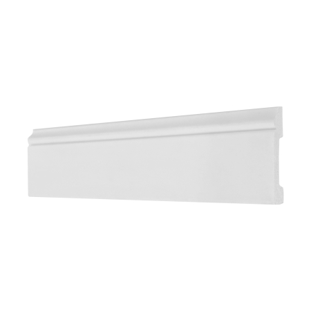 Plinte Polimer (PS) - Plinta alba polimer (PS) Profiline, 60x12x2000mm PROFILINE,AS06012G