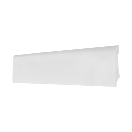 Plinte Polimer (PS) - Plinta alba polimer (PS) Profiline, 60x15x2000mm PROFILINE,AM D023