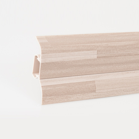 Plinte PVC - Plinta PVC Profiline cu canal izofix  mozaic deschis 2.5 ML PP521-0-413