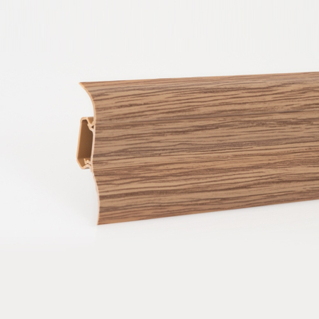 Plinte PVC - Plinta PVC Profiline cu canal izofix stejar 2.5ML PP521-0-433