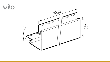 Profil Colț Exterior Vilo SV-12 [1]