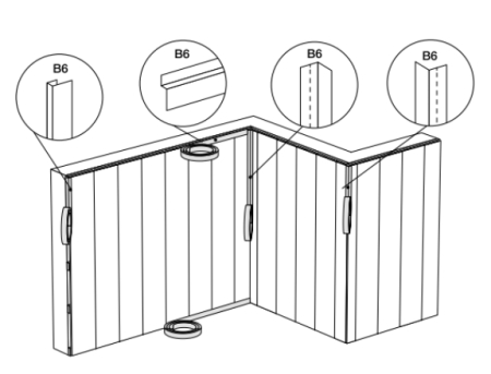 Profil Lambriu PVC, Vilo Motivo [10]