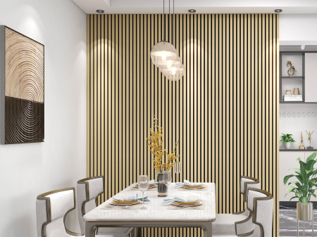 Riflaje Decorative - Riflaj Interior Profiline, MDF Pin 205X2600X21 mm