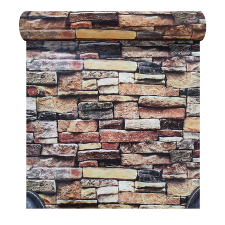 Panouri Decorative Tip Rola - Rola panou autoadeziv, Naimeed D5684, design modern, 2mm grosime, 60x300cm, Multicolor