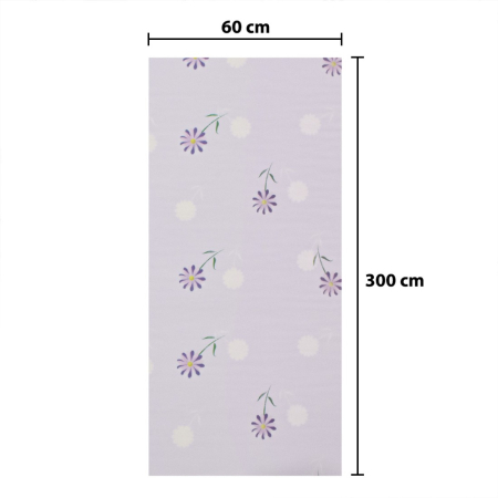 Rola panou autoadeziv, Naimeed D5688, design modern, 2mm grosime, 60x300cm, Mov [2]
