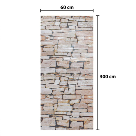 Rola panou autoadeziv, Naimeed D5691, design modern, 2mm grosime, 60x300cm, Piatra [2]