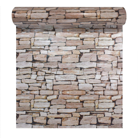 Panouri Decorative Tip Rola - Rola panou autoadeziv, Naimeed D5691, design modern, 2mm grosime, 60x300cm, Piatra