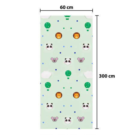 Rola panou autoadeziv, Naimeed D5694, design modern, 2mm grosime, 60x300cm, Verde [2]