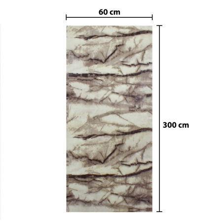 Rola panou autoadeziv, Naimeed D5695, design modern, 2mm grosime, 60x300cm, Crem [2]
