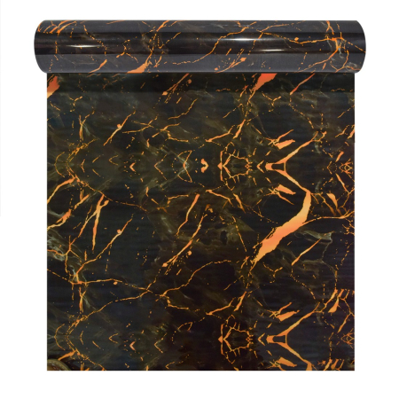 Panouri Decorative Tip Rola - Rola panou autoadeziv, Naimeed D5700, design modern, 2mm grosime, 60x300cm, Negru