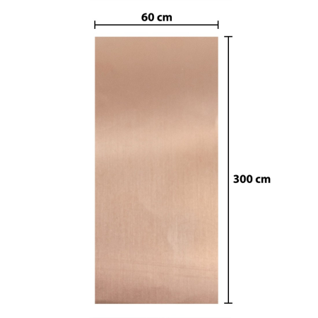 Rola panou autoadeziv, Naimeed D5712, design modern, 2mm grosime, 60x300cm, Cupru [2]