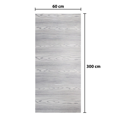 Rola panou autoadeziv, Naimeed D5717, design modern, 2mm grosime, 60x300cm, Gri [2]