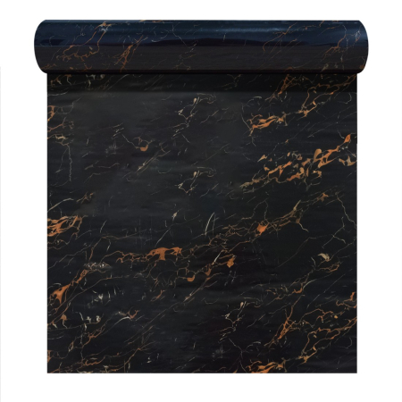 Panouri Decorative Tip Rola - Rola panou autoadeziv, Naimeed D5720, design modern, 2mm grosime, 60x300cm, Negru