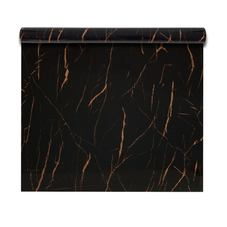 Panouri Decorative Tip Rola - Rola panou autoadeziv, Naimeed D7366, design modern, 2.5mm grosime, 120x280cm, Negru