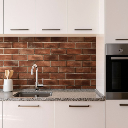 Rola panou autoadeziv, Naimeed D7372, design modern, 2.5mm grosime, 120x280cm, Maro [2]