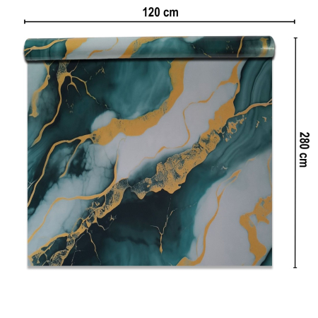 Rola panou autoadeziv, Naimeed D7376, design modern, 2.5mm grosime, 120x280cm, Multicolor [1]