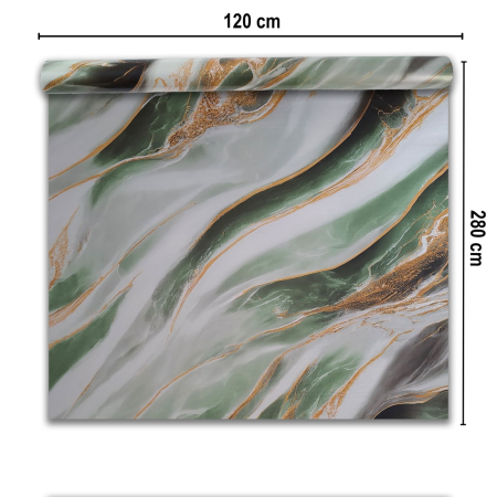 Rola panou autoadeziv, Naimeed D7377, design modern, 2.5mm grosime, 120x280cm, Multicolor [1]