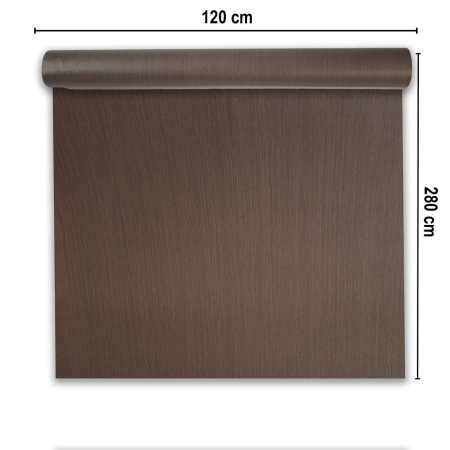 Rola panou autoadeziv, PVC premium, Naimeed D7410, textura usor in relief, cu aspect lemnos, 2.5mm grosime, 120x280cm, Maro [1]