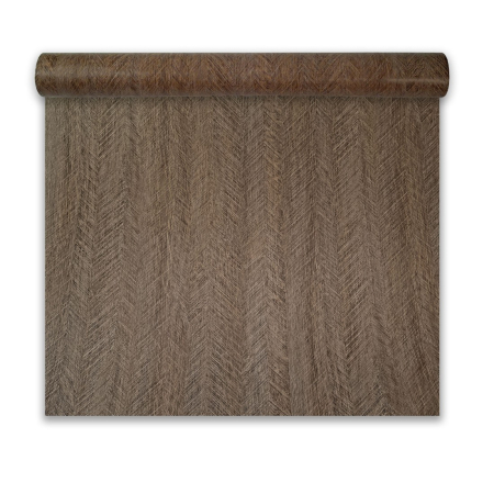 Panouri Decorative Tip Rola - Rola panou autoadeziv, PVC premium, Naimeed D7412, textura usor in relief, cu aspect lemnos, 2.5mm grosime, 120x280cm, Maro